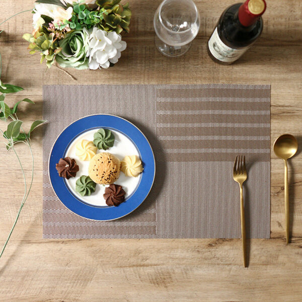 Vintage PVC Absorbent Foldable Washable Placemats For Kitchen, Coffee Machine, Bar - Image 2
