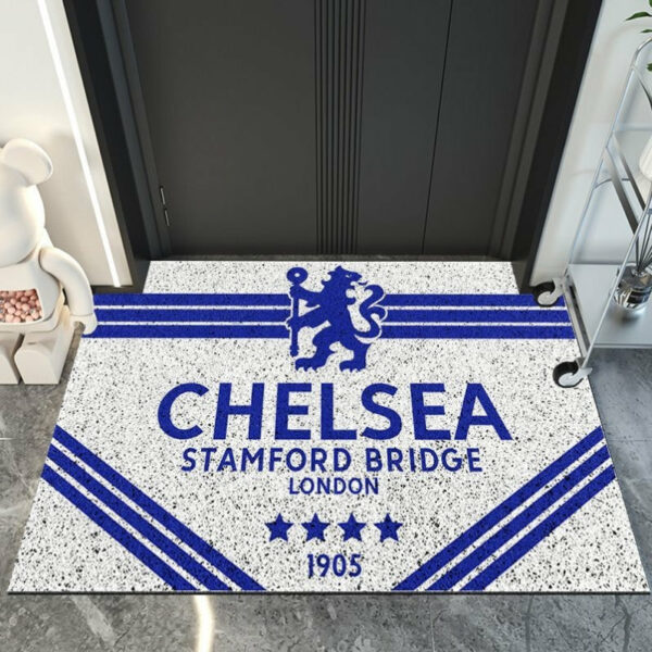 Chelsea FC® Logo - Football Red Mats For Bedroom Children's Room Sofa Mat Easy Care Floor Mats