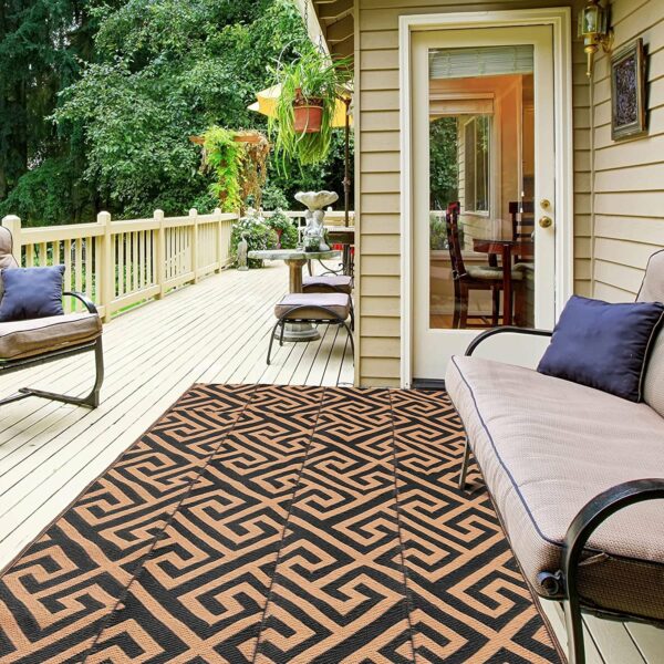 Moisture resistant Durable Portable Thick Outdoor Patio Mats Canopy Camping Mats - Image 7