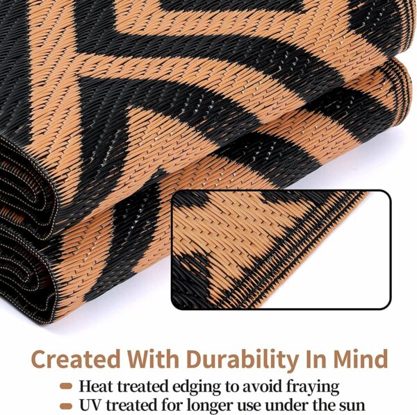 Moisture resistant Durable Portable Thick Outdoor Patio Mats Canopy Camping Mats - Image 5