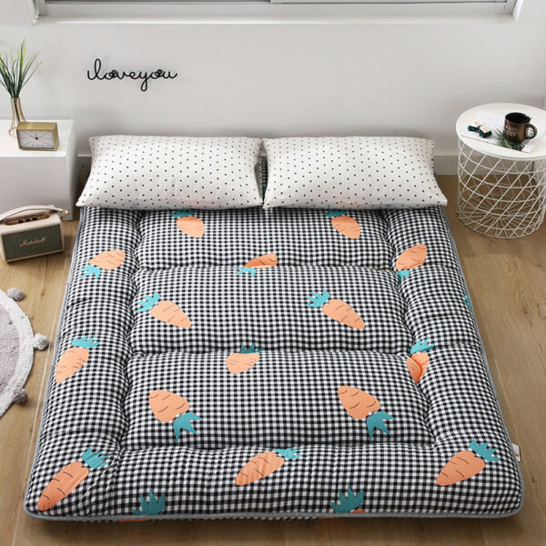 Thickened Futon Floor Mattress Foldable Camping Portable Roll-up Mattress Sleeping Mat 12