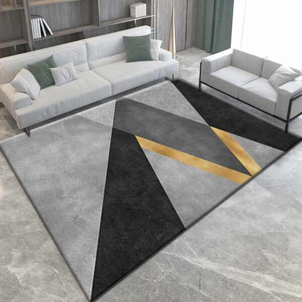 Modern Geometric Striped Simple Rugs for Living Room Dining Room Bedroom Hall Office - Image 4