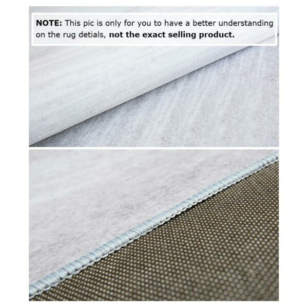 Abstract Gradient Blue Grey Pattern Modern Contemporary Simple Rugs for Living Room Dining Room Bedroom - Image 2