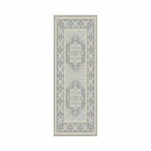 Traditional Classic Style Light Grey Rug Runners for Living Room Bedroom Hall Office - Image 3