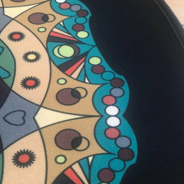 Abstract Area Rugs Gradient Modern Polyester Carpets for Dining Office Room Living Room Bedroom Hall - Image 3
