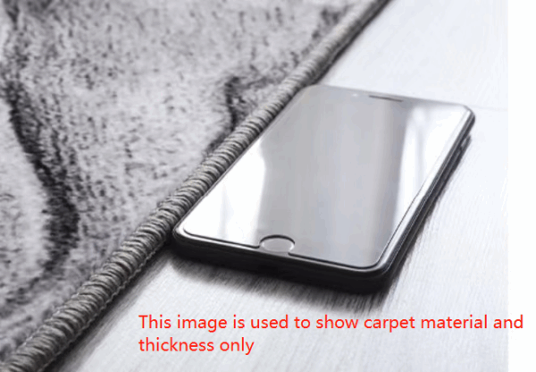 Grey Simple Modern Rugs Floormat for Living Room Bedroom Office Hall - Image 6