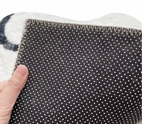 Vintage Pattern Faux Cashmere Rugs For Living Room Bedroom Bedside Rugs Anti-slip Foot Mats 02 - Image 4