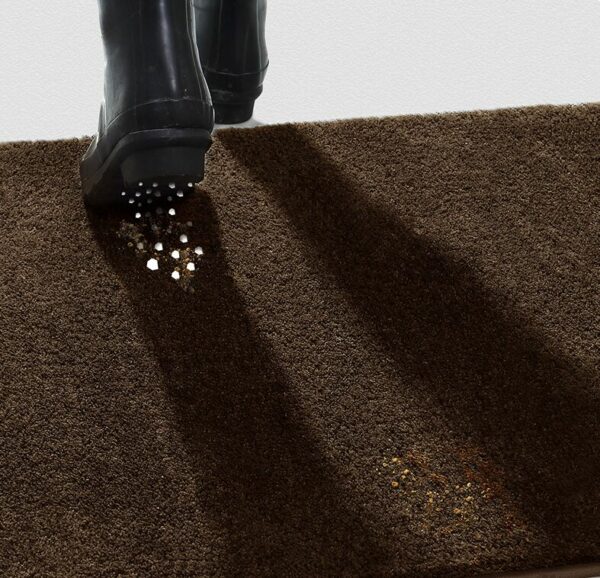 Thick absorbent entry mat outdoor mud scraping foot mat entry door anti-slip mat washable carpet - Image 6