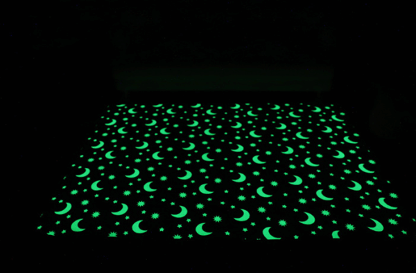 Soft Large Luminous Grey Moon Rugs Carpets for Home Decor or Nursery 02 - Image 5
