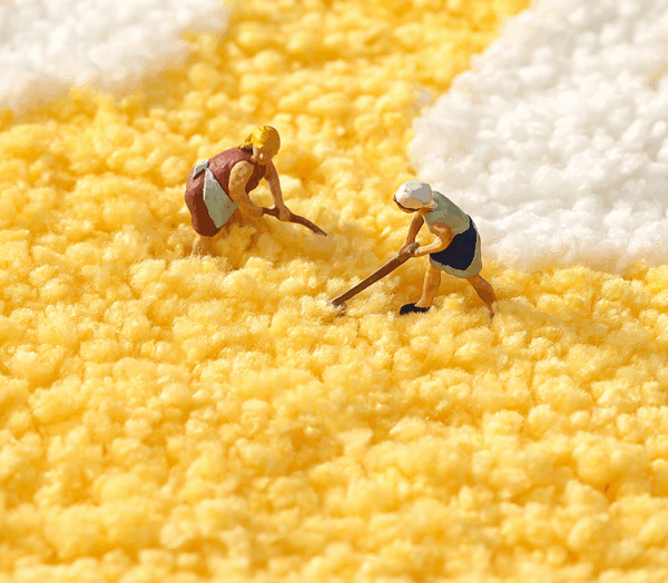 B.duck Bathroom Water-absorbent Thick Flocked Mats Bathroom Foot Mats Household Toilet Doorway Mats 03 - Image 3
