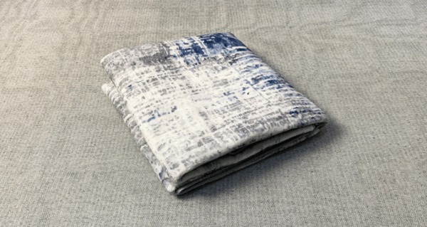 Minimalist Ink Splash  Foldable Faux Cashmere Living Room Coffee Table Bedroom Rug Bedside Rug 03 - Image 2