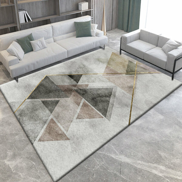 Modern Geometric Simple Geometric Rugs for Dining Room Living Room Hall Bedroom Office - Image 4