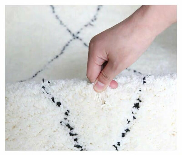 Plain Quality Soft Cotton Rug Carpet For Living Room Bedroom Kids Room Hall Area - Image 4