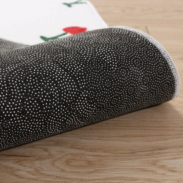 Stars Pattern Round Faux Cashmere Shaggy Area Rugs For Bedroom Kids Room Bedside Carpets - Image 3