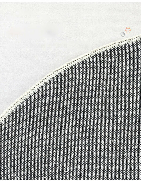 Cute Cartoon Lion Patterned Round Imitation Cashmere Shaggy Soft Rugs For Living Room Bedroom Bedside Carpet - Image 5