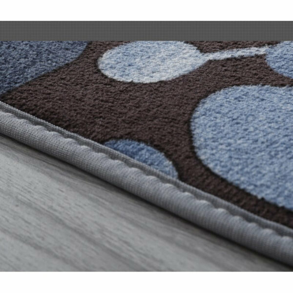 Black White Striped Pattern Modern Coral Fleece Rugs For Living Room Kids Room Bedroom Bedside Carpet - Image 4