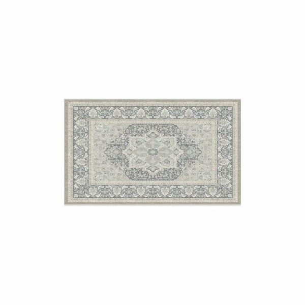 Traditional Classic Style Light Grey Rug Runners for Living Room Bedroom Hall Office - Image 4