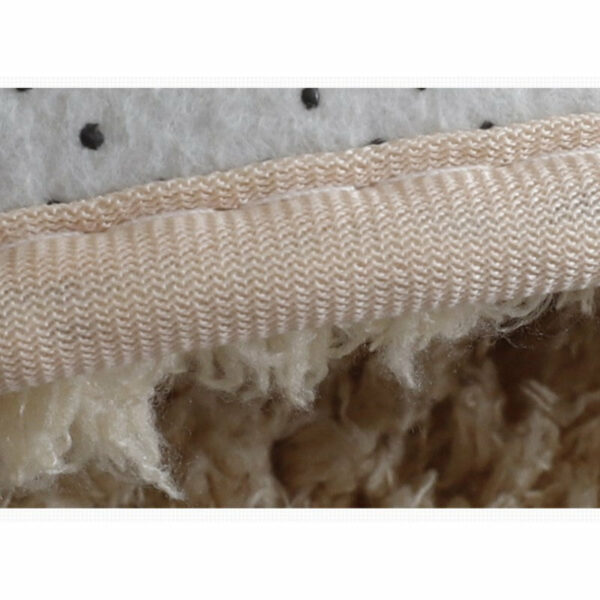 Comfy Grass Green Simple Modern Lambswool Shaggy Rugs For Living Room Kids Room Bedroom Bedside Carpet - Image 5