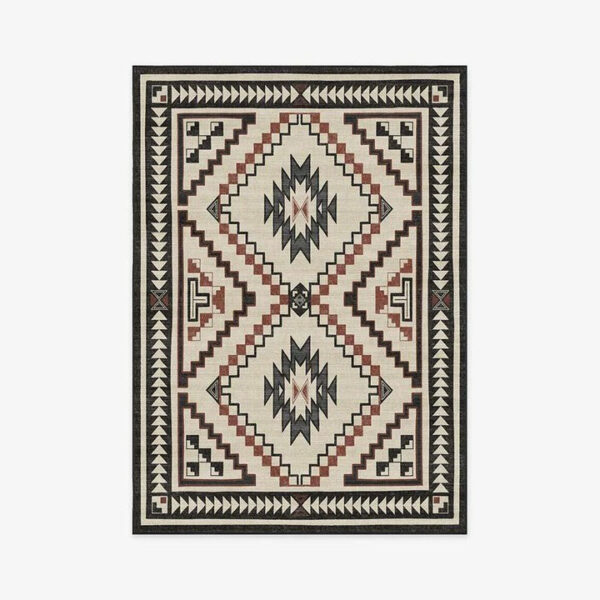 Modern Geometric Rugs Runners for Living Room Bedroom Hall Office Machine Washable - Image 8