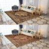Traditional Plush Retro Patterned Carpets for the Lobby Office