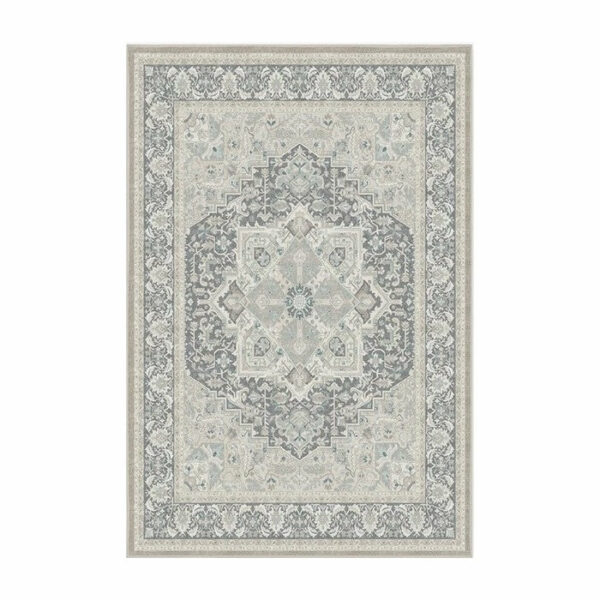 Traditional Classic Style Light Grey Rug Runners for Living Room Bedroom Hall Office - Image 5