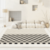 Cream-style Sofa Coffee Table Bedroom Floor Mats Thickened Water Absorbent Faux Cashmere Rug 04