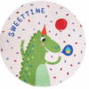 Cute Animals Round Faux Cashmere Rugs For Living Room Bedroom Rug Bedside Rug Children's Room