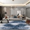 Imitation Animal Fur Geometric Patterns Creative Carpets For Dining Room Bedroom