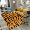 CLeopard-lik Patterns Creative Carpets For Dining Room Bedroom Living Room