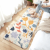 Cute Living Room Shaggy Rug Light Luxury Lambswool Bedroom Sofa Coffee Table Rug Floating Window Mat 04