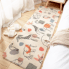 Cute Living Room Shaggy Rug Light Luxury Lambswool Bedroom Sofa Coffee Table Rug Floating Window Mat 06
