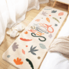 Cute Living Room Shaggy Rug Light Luxury Lambswool Bedroom Sofa Coffee Table Rug Floating Window Mat 08
