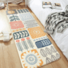 Cute Living Room Shaggy Rug Light Luxury Lambswool Bedroom Sofa Coffee Table Rug Floating Window Mat 17