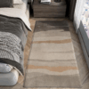 Vintage Minimalist Pattern Living Room Shaggy Rug Light Luxury Lambswool Bedroom Sofa Coffee Table Rug Floating Window Mat 19