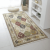 Light Luxury Vintage Living Room Faux Cashmere Sofa Rug Carpet Bedroom Bedside Rug Machine Washable Plush Floor Mats 01