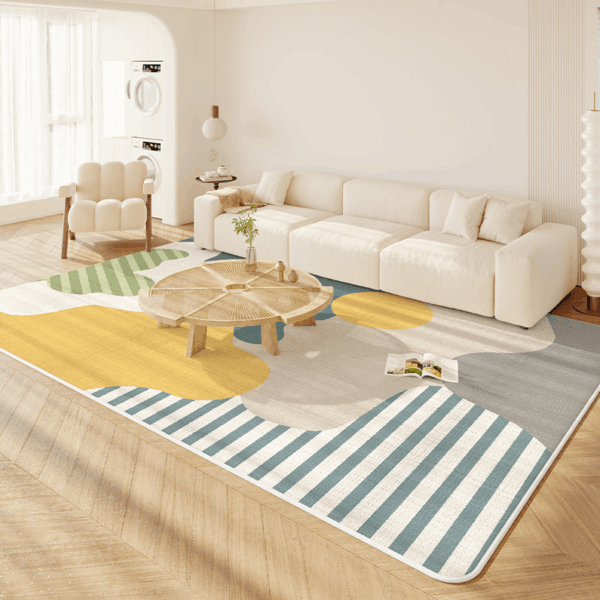 Simple Comfortable Home Living room Carpets Bedroom Bedside Mats Sofa Coffee Table Mats 08