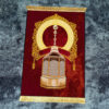 Retro Red Fringe Simple Non-slip Foldable Carpets For Living Room Dining Room Bedroom 02