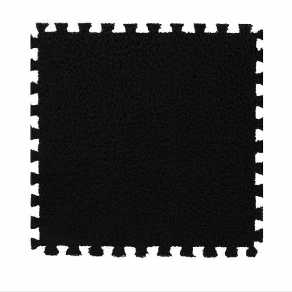 Patchwork Cuttable Modern Checkered Pattern Fuzzy Comfortable Bedroom Rug For Living Room