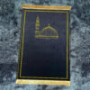 Retro Black Fringe Simple Non-slip Foldable Carpets For Living Room Dining Room Bedroom 05