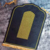 Retro Black Fringe Simple Non-slip Foldable Carpets For Living Room Dining Room Bedroom 06