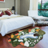 Green Moss And Colorful Stone Thicked Patterned Entryway Doormat Rugs Kitchen Bathroom Anti-slip Mats