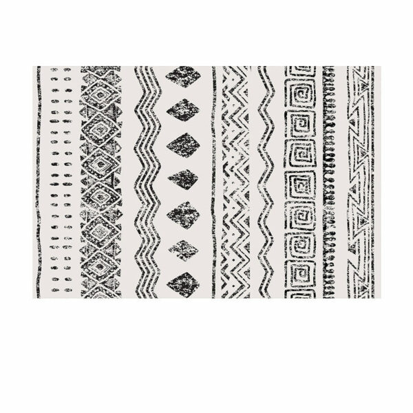 Simple Faded Modern Moroccan Geometric Rug Bedroom Living Room Sofa Rugs Floor Mat