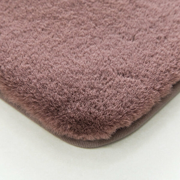 Quality Super Soft Plain Faux Rabbit Fur Shaggy Rugs - Image 3