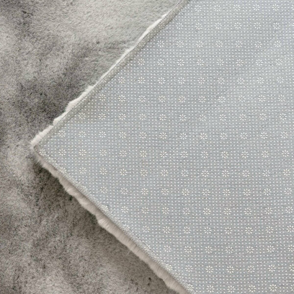 Quality Beige Colour Super Soft Plain Bedroom Living Room Bedside Shaggy Plush Faux Rabbit Fur Rugs Anti-skip Floor Mats - Image 5