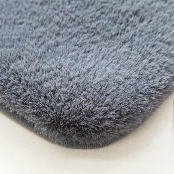 Quality Super Soft Plain Faux Rabbit Fur Shaggy Rugs - Image 7