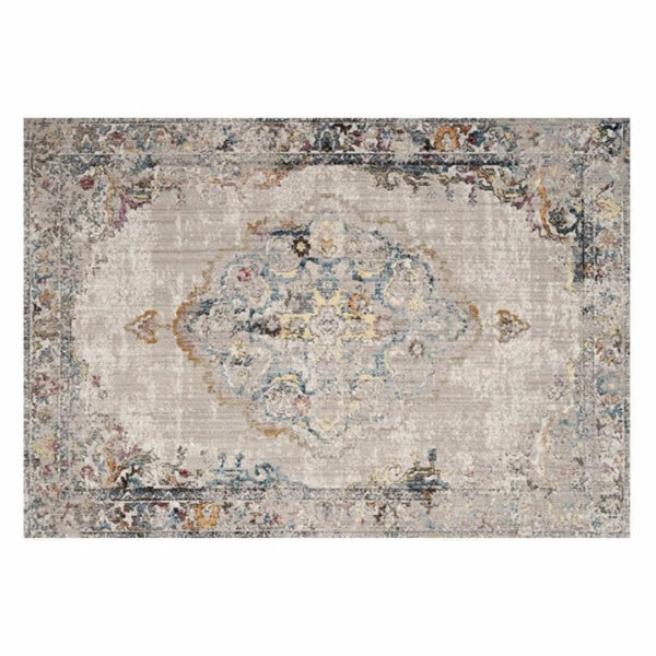 Traditional Shaggy Retro Vintage Floral Patterned Living Room Hall Office Bedroom Floor Rugs Size Customizable