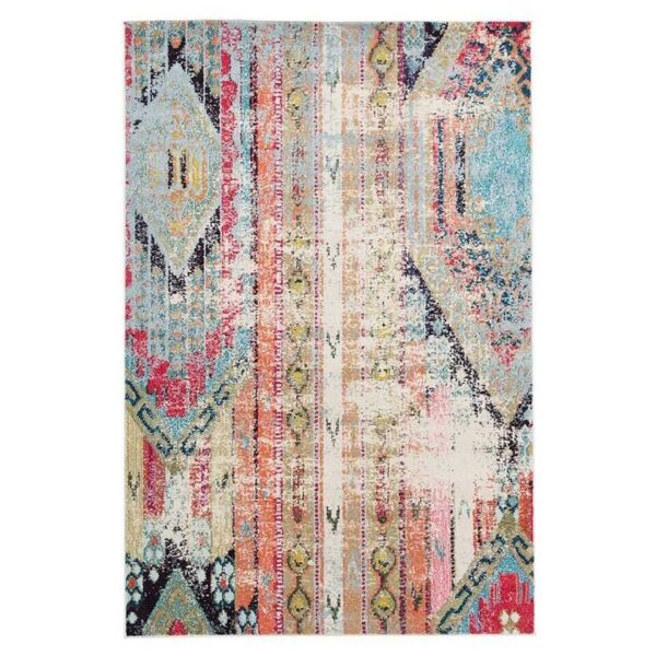 Colourful Traditional Vintage Area Rug Carpet for Living Room Hall - Image 2