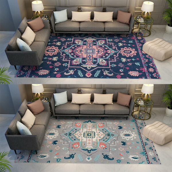 Printed Nice Floormat Shaggy Area Rugs Floormat for Living Room Hall Office
