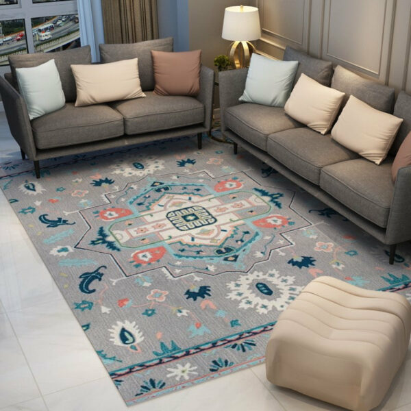 Printed Nice Floormat Shaggy Area Rugs Floormat for Living Room Hall Office - Image 4