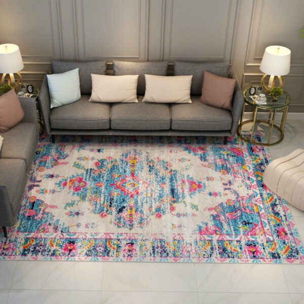 Retro Shaggy Traditional Patterned Carpet for the Hall Living Room Bedroom - Image 3